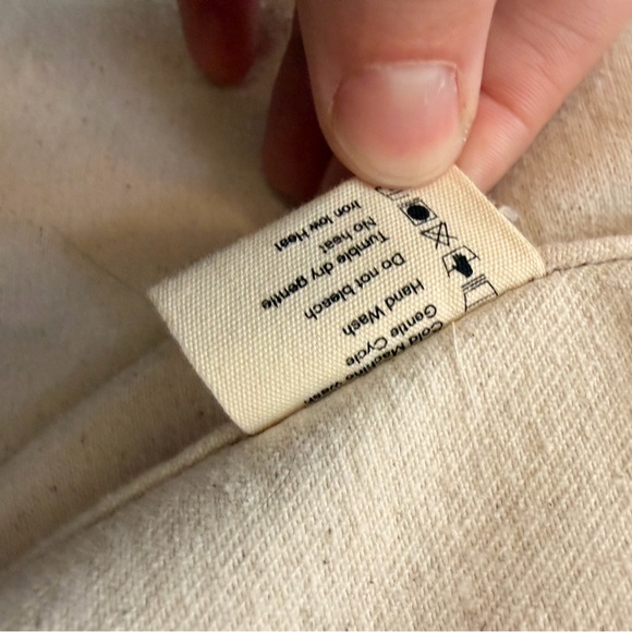 Tintoreria Maria Romero  MACARENA UTILITY JACKET Cream Size Medium Women’s - Picture 4 of 11